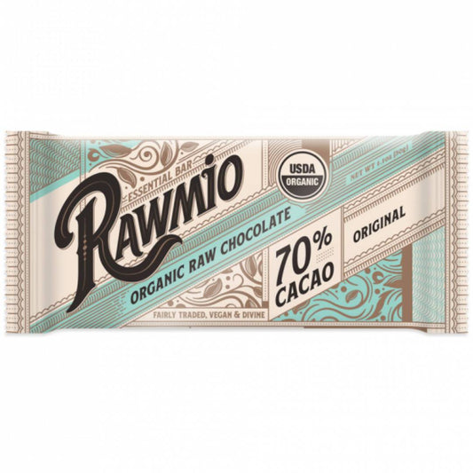 Farm2Me - Snacks - Rawmio Chocolate - Essential Chocolate Bar - 15 x 1.1oz - Essential Chocolate Bar - 15 x 1.1oz - 850020805037