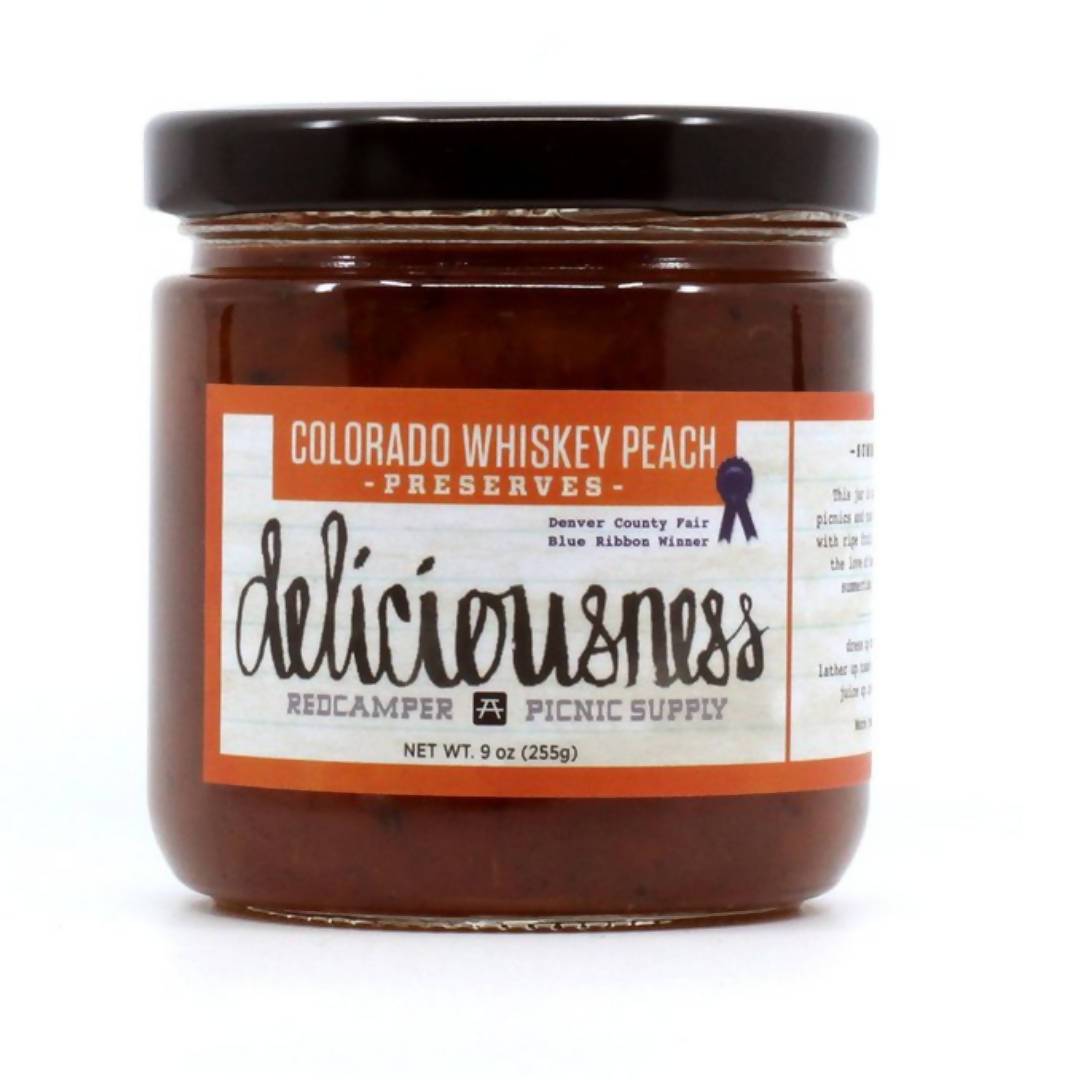 Farm2Me - Pantry - RedCamper - Colorado Whiskey Peach Deliciousness - 12 x 9oz - Colorado Whiskey Peach Deliciousness - 12 x 9oz - 728028417067