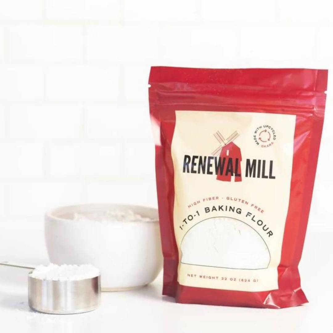 Farm2Me - Pantry - Renewal Mill - Renewal Mill - Upcycled 1-to-1 Gluten Free Baking Flour - 6 x 22oz - Renewal Mill - Upcycled 1-to-1 Gluten Free Baking Flour - 6 x 22oz - 860000836227
