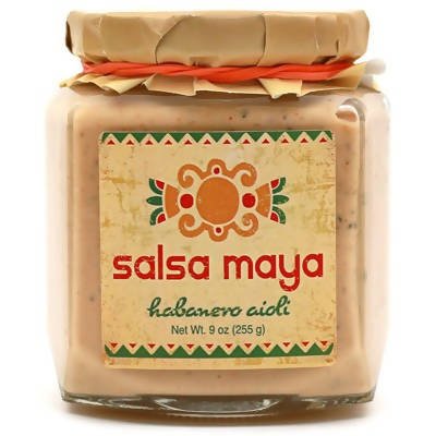 Farm2Me - Pantry - Salsa Maya - Salsa Maya Habanero Aioli Jars - 12 x 9oz - Salsa Maya Habanero Aioli Jars - 12 x 9oz - 783583915854
