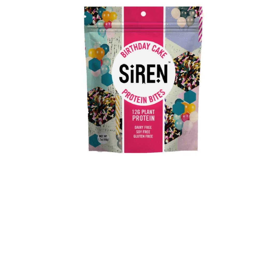 Birthday Cake Protein Bites Pouches - 10 x 1.7oz - Siren Snacks | Farm2Me Wholesale