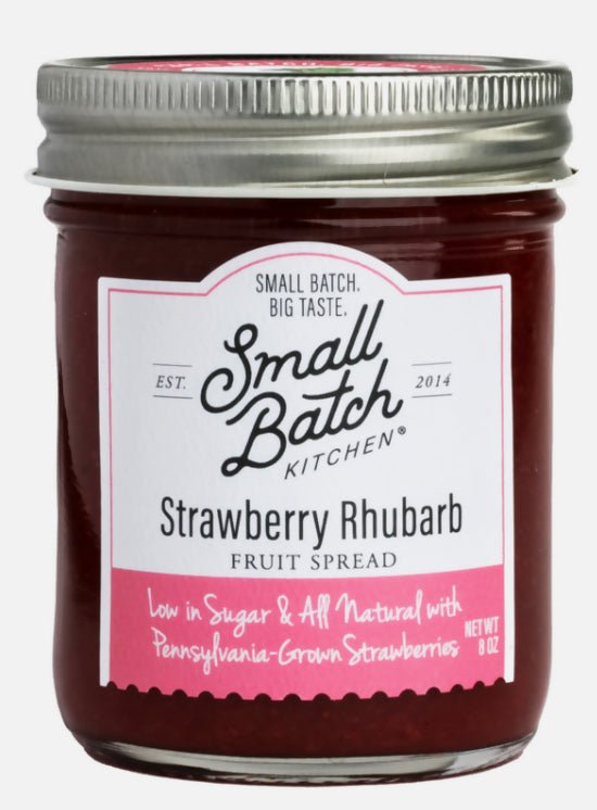 Small Batch Kitchen - Small Batch Kitchen Strawberry Rhubarb Fruit Spread Jars - 12 jars x 8 oz - pantry | Delivery near me in ... Farm2Me #url#