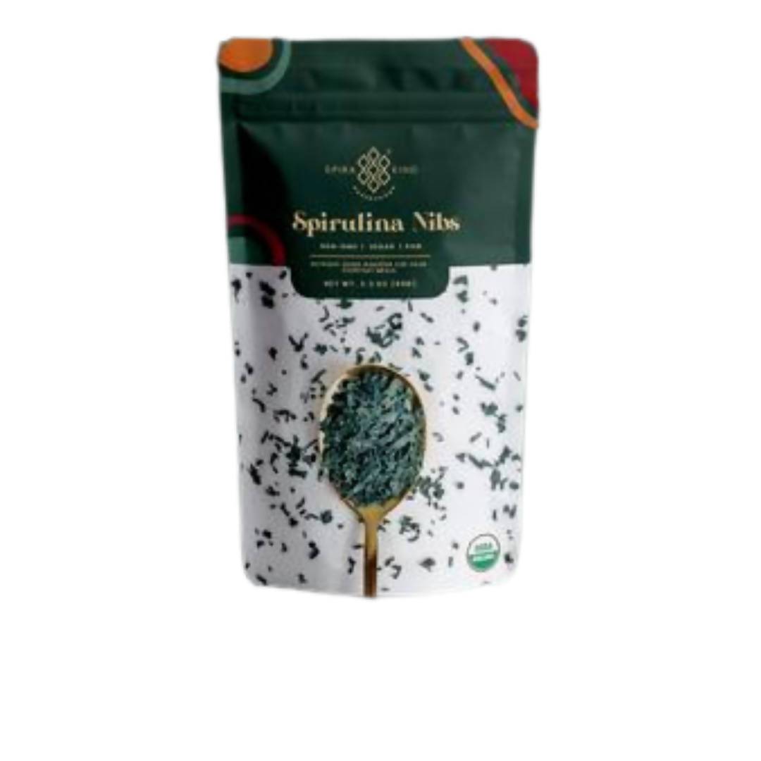Farm2Me - Produce & Floral - Spira Kind - Spirulina Nibs - 12 x 90g - Spirulina Nibs - 12 x 90g - 627987195545