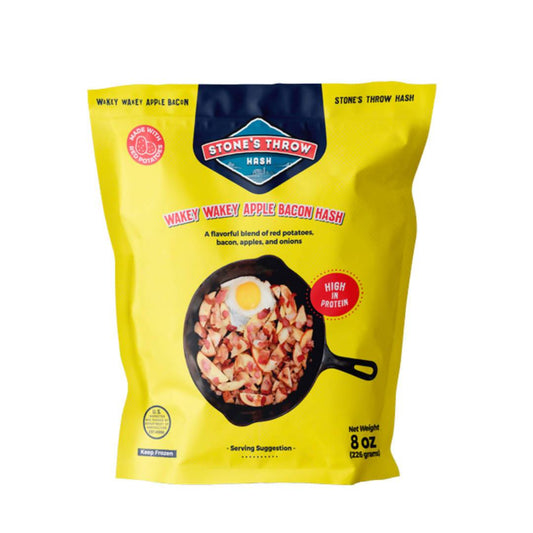 Farm2Me - Prepared Food - Stone’s Throw Hash - Wakey Wakey Apple Bacon Hash - 6 x 8oz - Wakey Wakey Apple Bacon Hash - 6 x 8oz - 860004187585