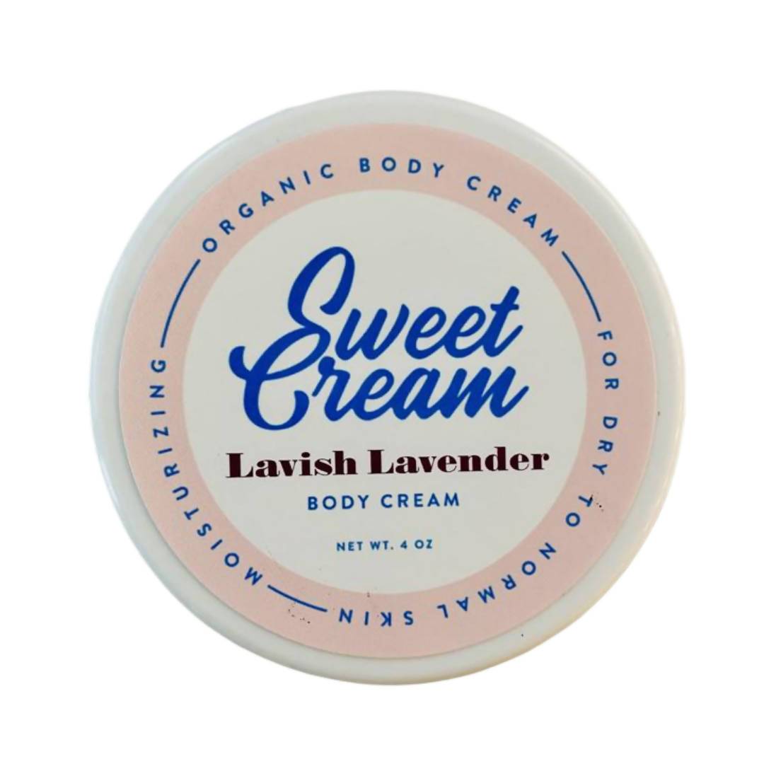 Farm2Me - Health & Home - Sweet Cream - Lavender Fields Body Cream - 2 x 4oz - Lavender Fields Body Cream - 2 x 4oz - 860002500911