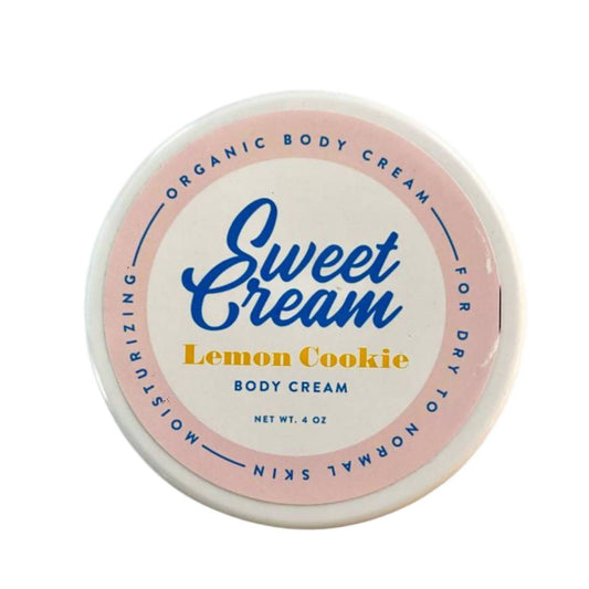 Farm2Me - Health & Home - Sweet Cream - Lemon Cookie Body Cream Jar - 2 x 4oz - Lemon Cookie Body Cream Jar - 2 x 4oz - 860002500980