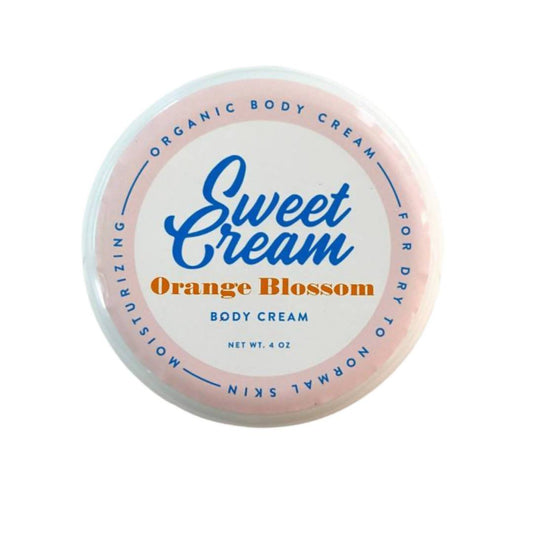 Farm2Me - Health & Home - Sweet Cream - Orange Blossom Body Cream - 2 x 4oz - Orange Blossom Body Cream - 2 x 4oz - 860002500928