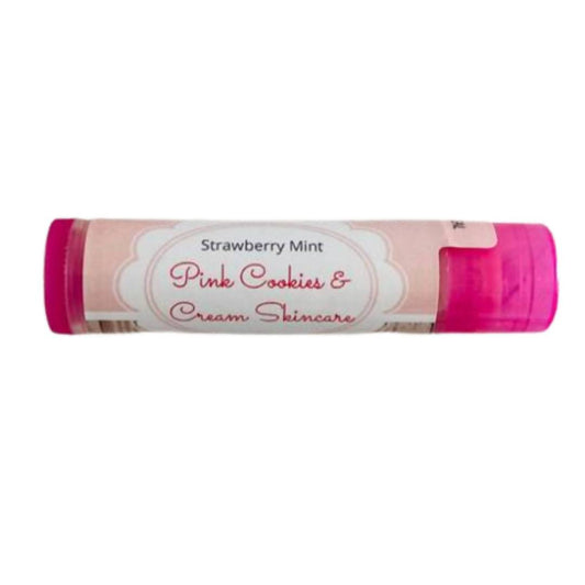 Farm2Me - Health & Home - Sweet Cream - Strawberry Mint Lip Balm - 10 x 0.15oz - Strawberry Mint Lip Balm - 10 x 0.15oz - 860002500997