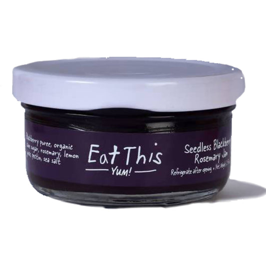 Confiture de Mûre sans Pépins et Romarin - 12 pots de 57g