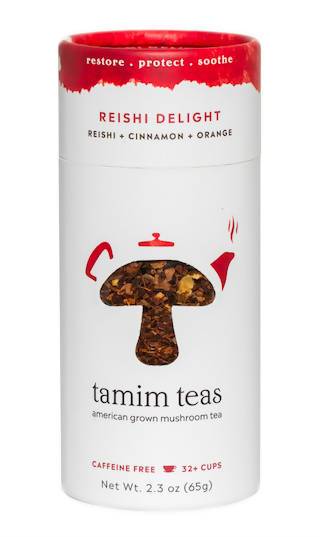 Reishi Delight Mushroom Tea - 10-Can Pack - Tamim Teas | Farm2Me Wholesale