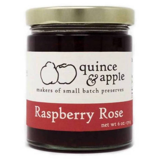 Farm2Me - Pantry - The Quince and Apple Company - Raspberry Rose Preserve Jars - 12 x 6oz - Raspberry Rose Preserve Jars - 12 x 6oz - 868177000113