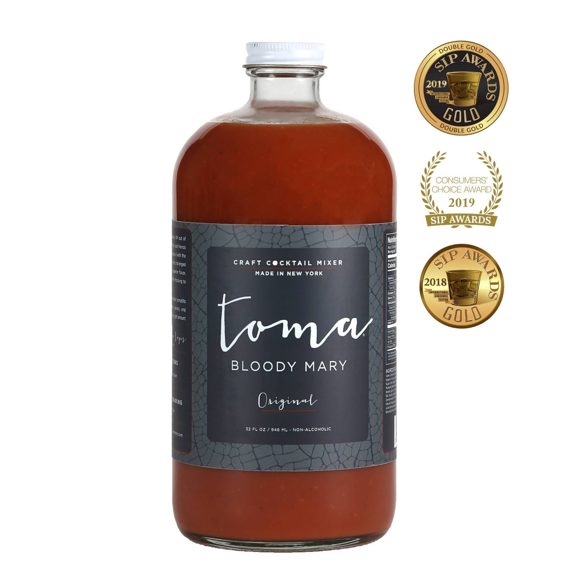 Bloody Mary Mixer, Original - 6-Bottle Pack - Toma | Farm2Me Wholesale