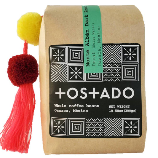Farm2Me - Beverage - Tostado Coffee Roasters - Monte Alban Whole Coffee Beans (Dark Roast) Bags - 10 x 10.58oz - Monte Alban Whole Coffee Beans (Dark Roast) Bags - 10 x 10.58oz - 860002174938