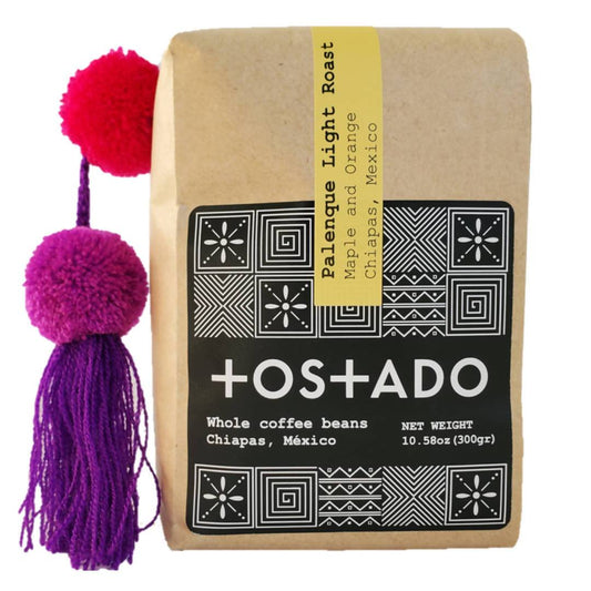 Farm2Me - Beverage - Tostado Coffee Roasters - Palenque Whole Coffee Beans (Light Roast) Bags - 10 x 10.58oz - Palenque Whole Coffee Beans (Light Roast) Bags - 10 x 10.58oz - 860002174907