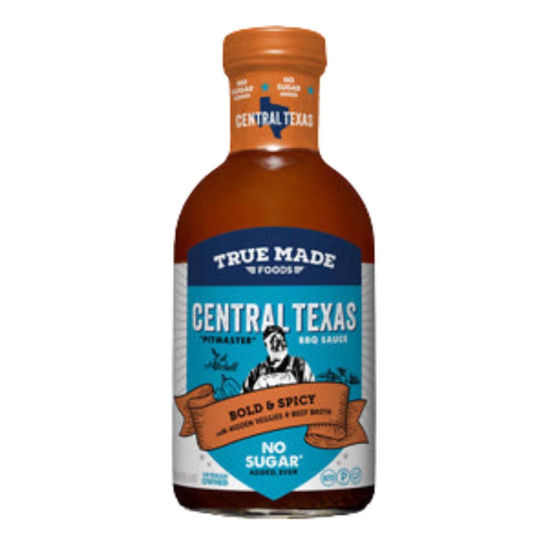 Farm2Me - Pantry - True Made Foods - Central Texas BBQ Sauce Bottles - 6 x 18oz - Central Texas BBQ Sauce Bottles - 6 x 18oz - M442