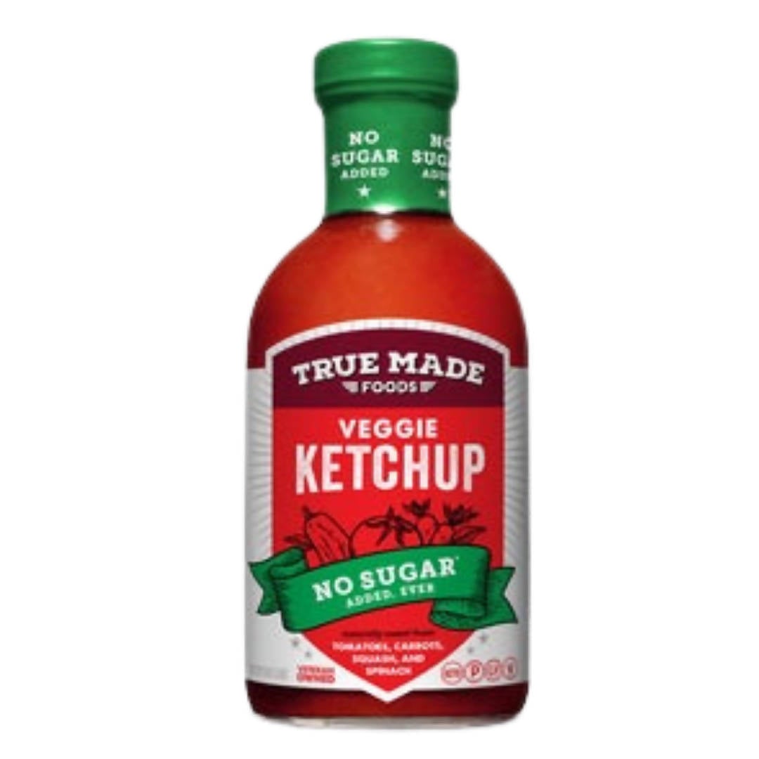 Farm2Me - Pantry - True Made Foods - Veggie Ketchup Glass Bottles - 6 x 18oz - Veggie Ketchup Glass Bottles - 6 x 18oz - M402
