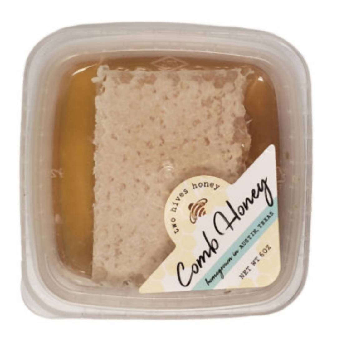 2-in x 4-in Honey Comb Boxes - 6 box x 6oz - Two Hives Honey | Farm2Me Wholesale