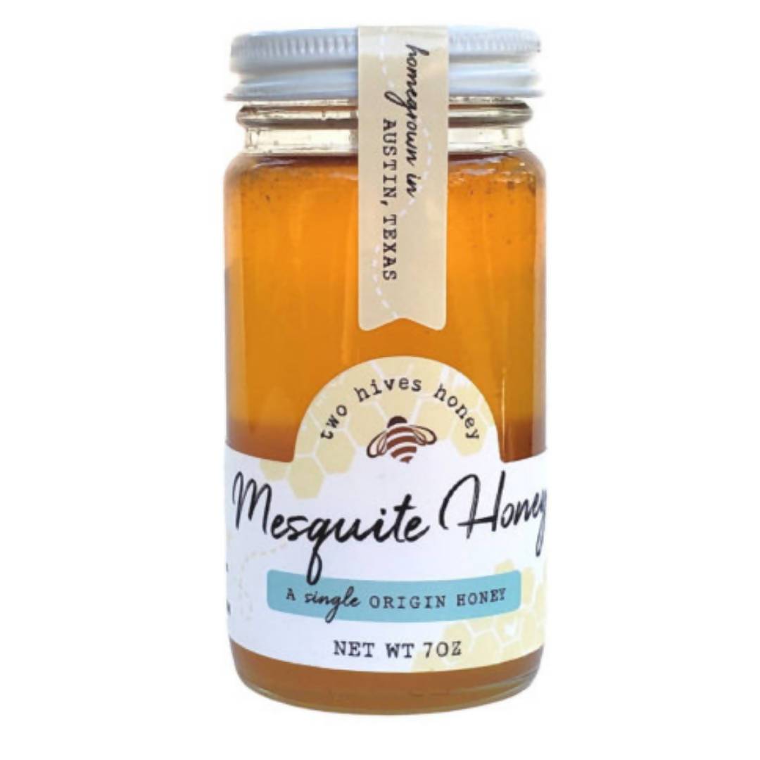 Farm2Me - Pantry - Two Hives Honey - Mesquite Honey Jars - 12 x 7oz - Mesquite Honey Jars - 12 x 7oz -