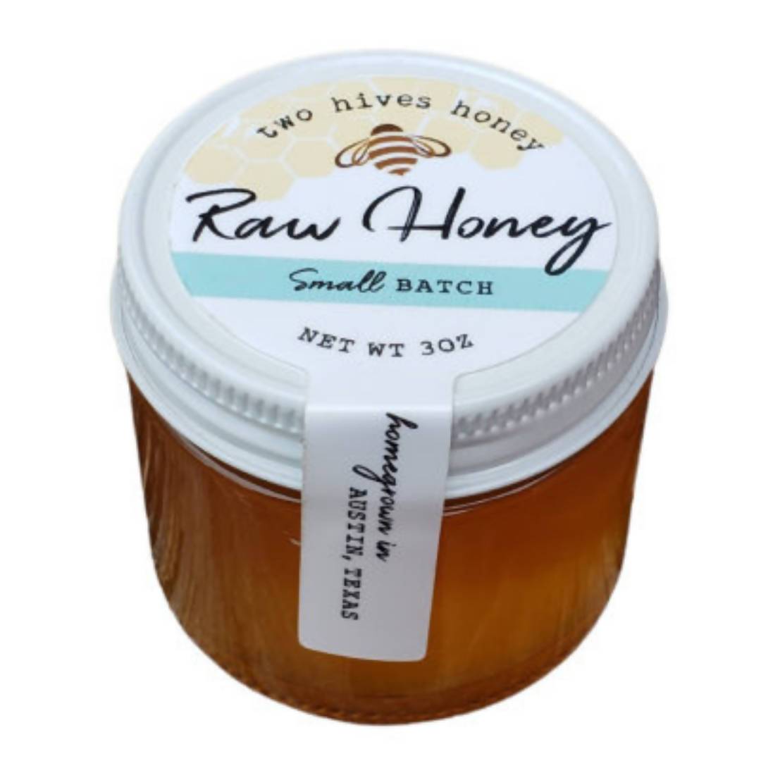 Farm2Me - Pantry - Two Hives Honey - Mini Raw Honey Jars - 24 x 3oz - Mini Raw Honey Jars - 24 x 3oz -