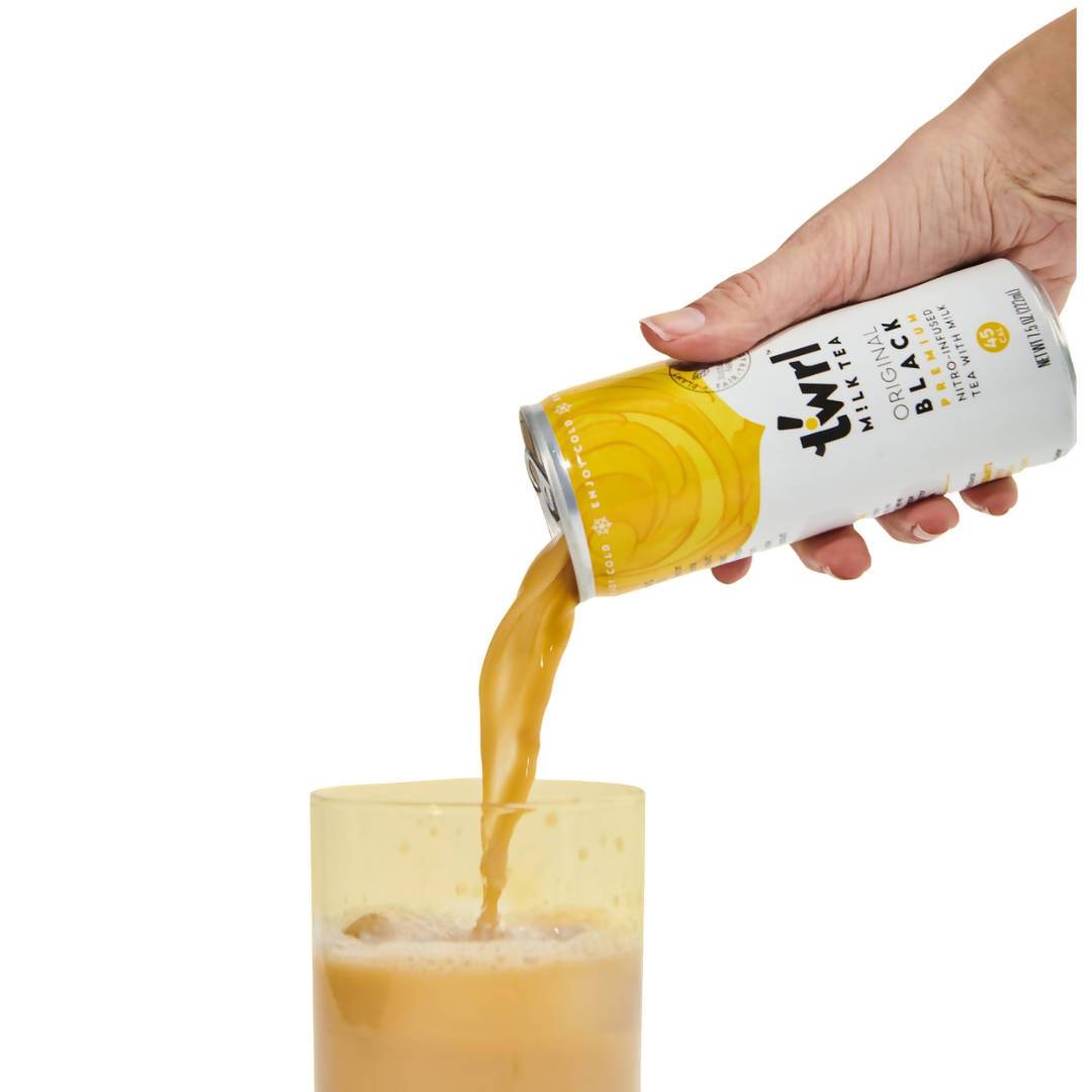 Farm2Me - Beverages - Twrl M!lk Tea - Twrl Original Black Milk Tea Cans - 12 x 7.5oz - Twrl Original Black Milk Tea Cans - 12 x 7.5oz - 850025145008
