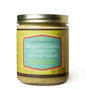 Bengali Coconut Cardamom Simmer Sauce Jars - 6 x 16 oz