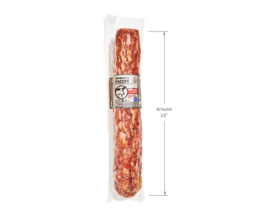 Charlito’s Cocina Cerveza Seca - Saucissons secs à la bière - Format restauration - 6 x 1,5 LB
