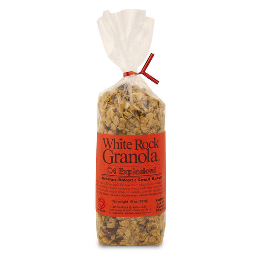 Farm2Me - Pantry - White Rock Granola - C4 Explosion Granola Packs - 24 x 10oz - C4 Explosion Granola Packs - 24 x 10oz - 804879522089