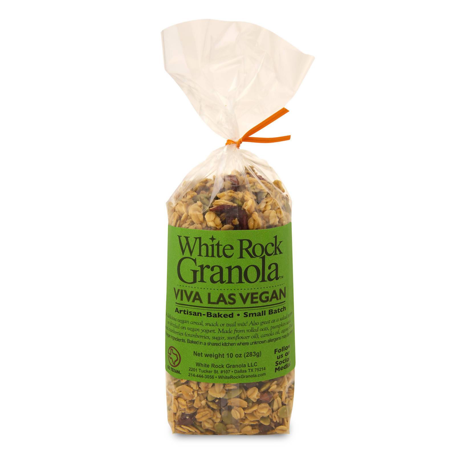 Farm2Me - Pantry - White Rock Granola - Viva Las Vegan Granola Packs - 24 x 2oz - Viva Las Vegan Granola Packs - 24 x 2oz - 804879590279