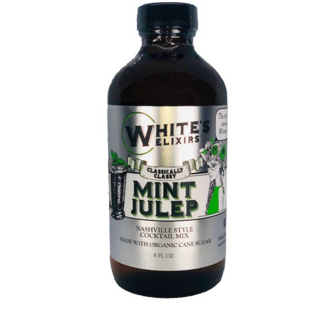 Farm2Me - Beverage - White’s Elixirs - Mint Julep Mix Bottle - 24 x 8oz - Mint Julep Mix Bottle - 24 x 8oz - 680327994918