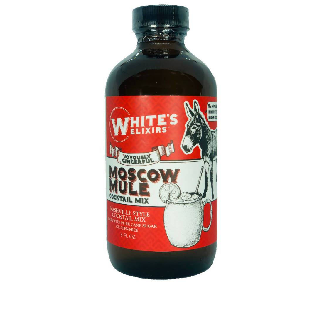 Farm2Me - Beverage - White’s Elixirs - Moscow Mule Mix Bottle - 24 x 8oz - Moscow Mule Mix Bottle - 24 x 8oz - 680474077878