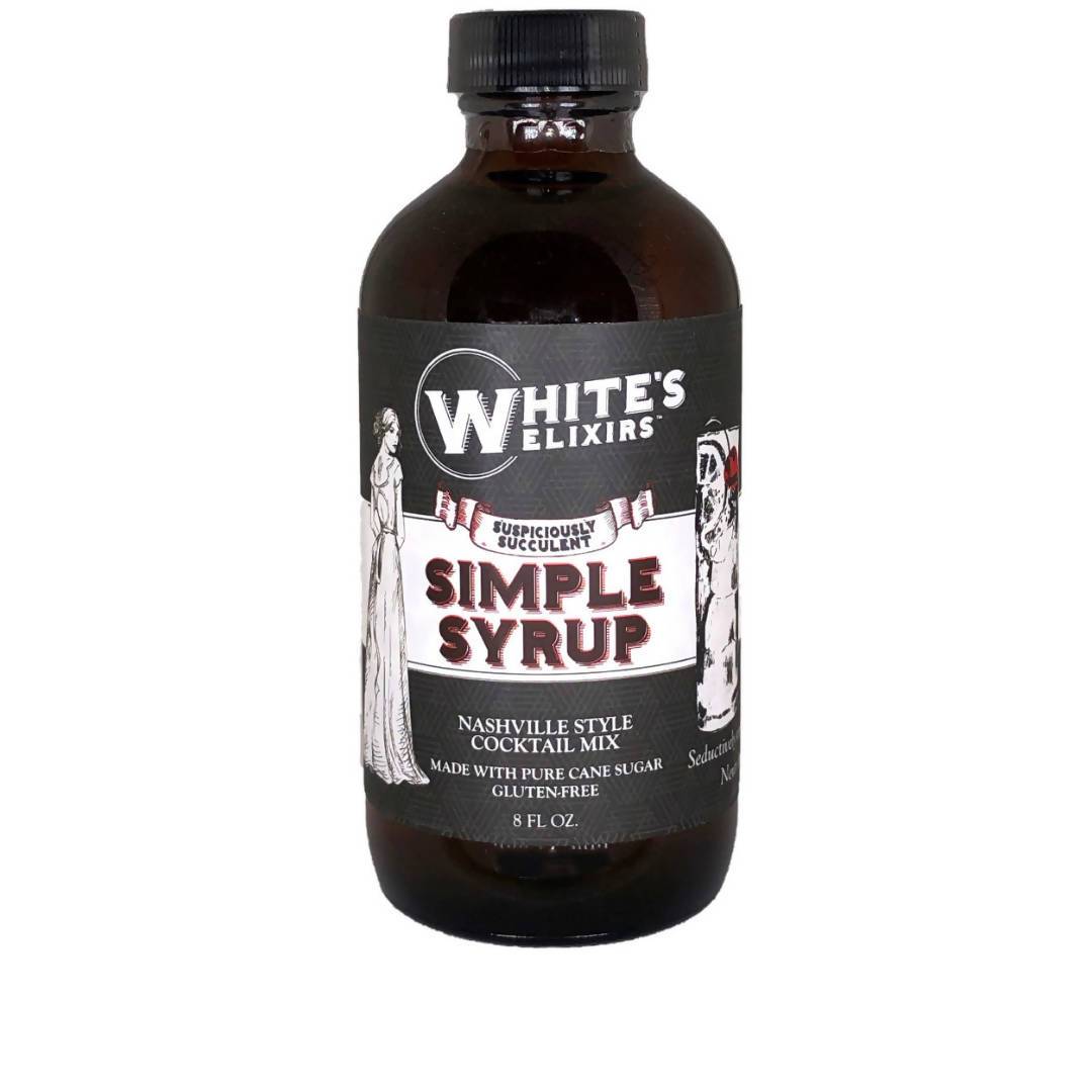 Farm2Me - Beverage - White’s Elixirs - Simple Syrup Bottle - 24 x 8oz - Simple Syrup Bottle - 24 x 8oz - 680474077861