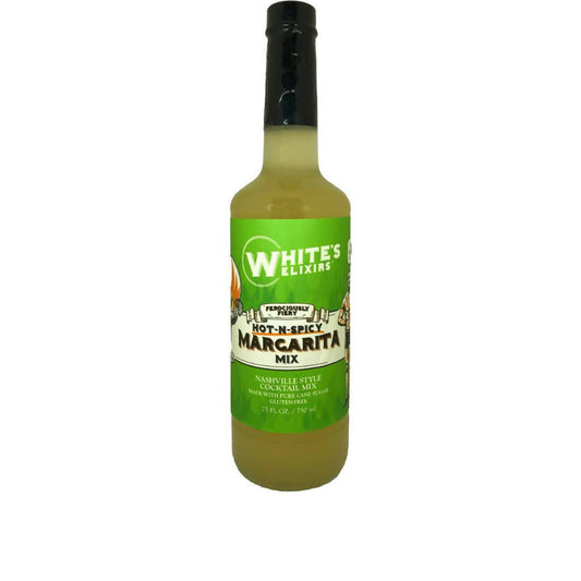 Farm2Me - Beverage - White’s Elixirs - Spicy Margarita Mix Bottle - 12 x 750mL - Spicy Margarita Mix Bottle - 12 x 750mL - 680327994796