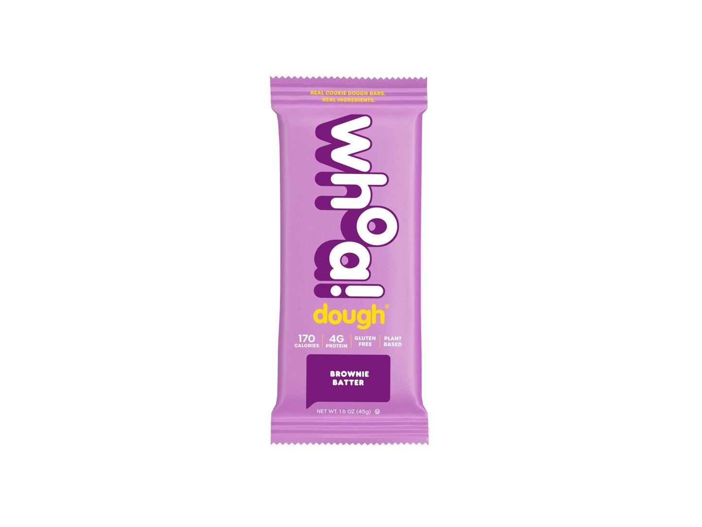 Farm2Me - Snacks - Whoa Dough - Brownie Batter Bar - 100 x 1.6oz - Brownie Batter Bar - 100 x 1.6oz - 860004161042