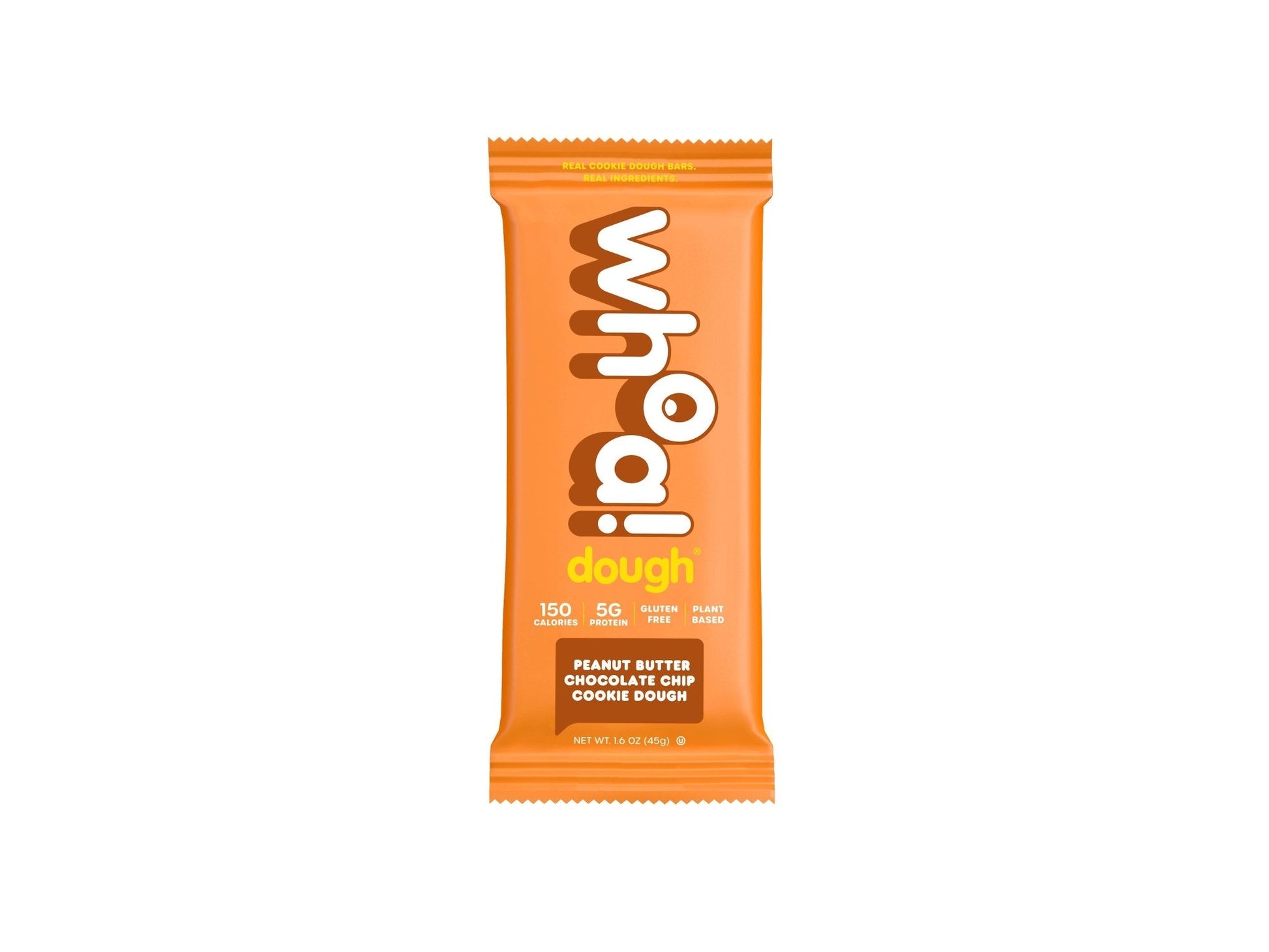 Farm2Me - Snacks - Whoa Dough - Peanut Butter Chocolate Chip Cookie Dough Bar - 100 x 1.6oz - Peanut Butter Chocolate Chip Cookie Dough Bar - 100 x 1.6oz - 860002341750