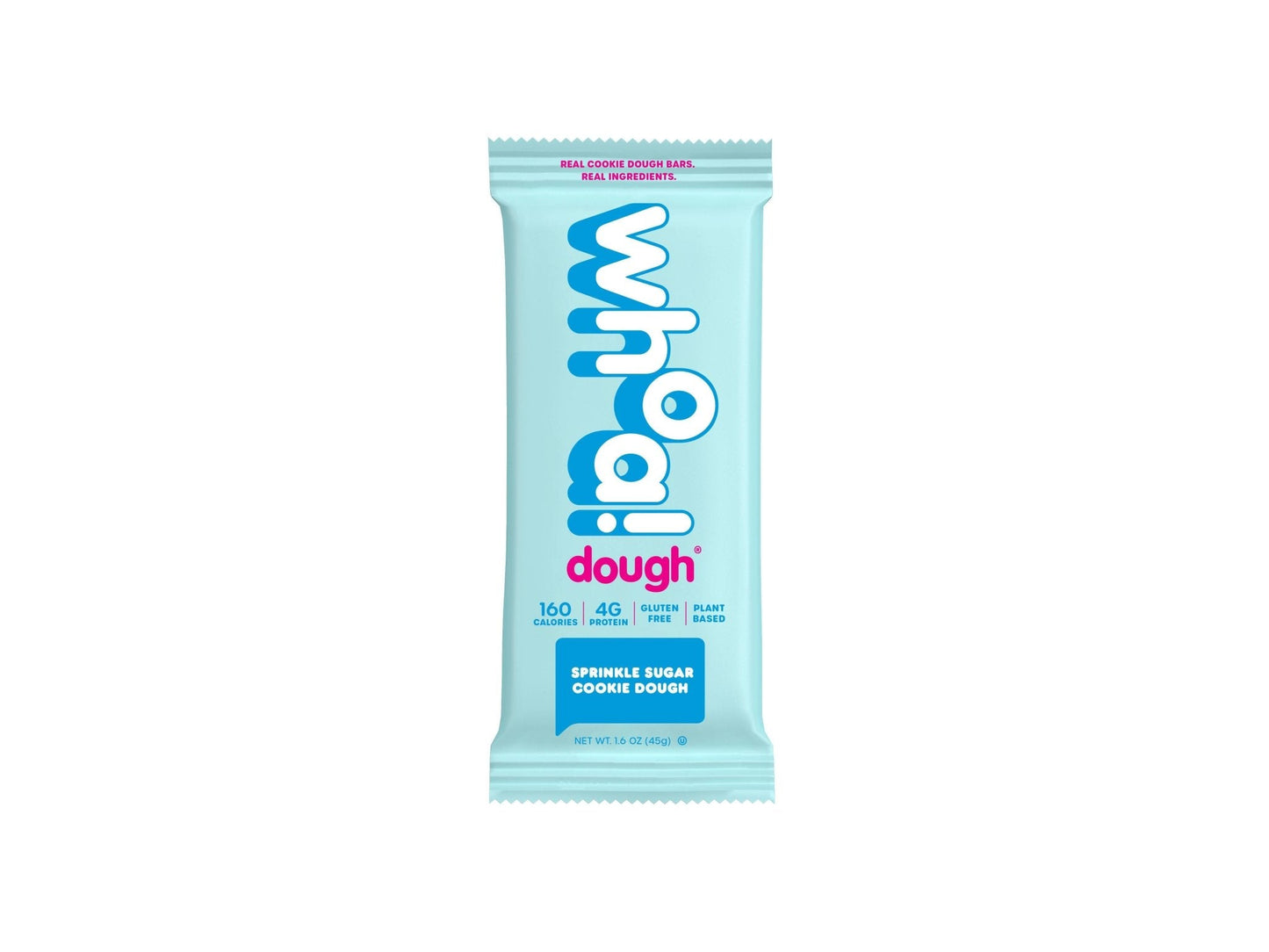 Farm2Me - Snacks - Whoa Dough - Sprinkle Sugar Cookie Dough Bar - 10 x 1.6oz - Sprinkle Sugar Cookie Dough Bar - 10 x 1.6oz - 860002341774
