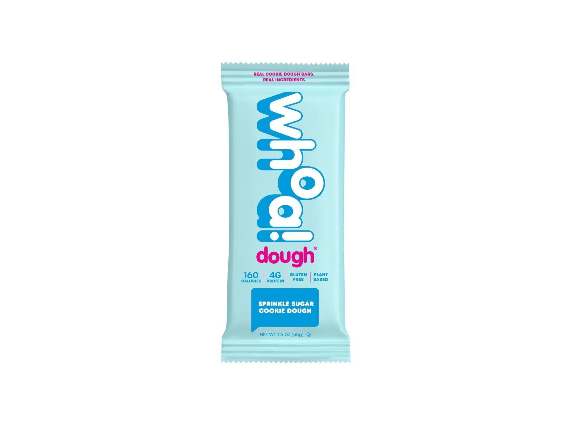 Farm2Me - Snacks - Whoa Dough - Sprinkle Sugar Cookie Dough Bar - 10 x 1.6oz - Sprinkle Sugar Cookie Dough Bar - 10 x 1.6oz - 860002341774