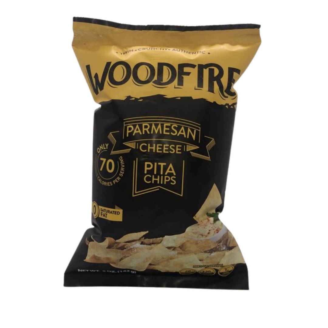 Farm2Me - Snacks - Woodfire brands - Parmesan Garlic Pita Chips - 12 x 5oz - Parmesan Garlic Pita Chips - 12 x 5oz - 8596720034880