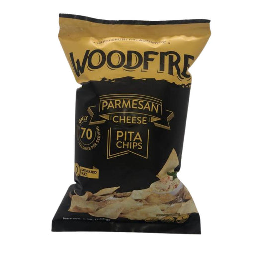 Farm2Me - Snacks - Woodfire brands - Parmesan Garlic Pita Chips - 12 x 5oz - Parmesan Garlic Pita Chips - 12 x 5oz - 8596720034880