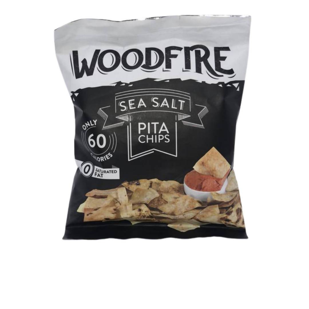 Farm2Me - Snacks - Woodfire brands - Sea Salt Pita Chips - 12 x 1oz - Sea Salt Pita Chips - 12 x 1oz - 859672003105