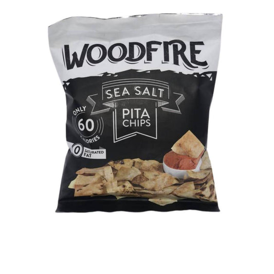 Farm2Me - Snacks - Woodfire brands - Sea Salt Pita Chips - 12 x 1oz - Sea Salt Pita Chips - 12 x 1oz - 859672003105