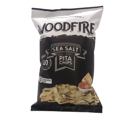 Farm2Me - Snacks - Woodfire brands - Sea Salt Pita Chips - 12 x 5oz - Sea Salt Pita Chips - 12 x 5oz - 8596720034712