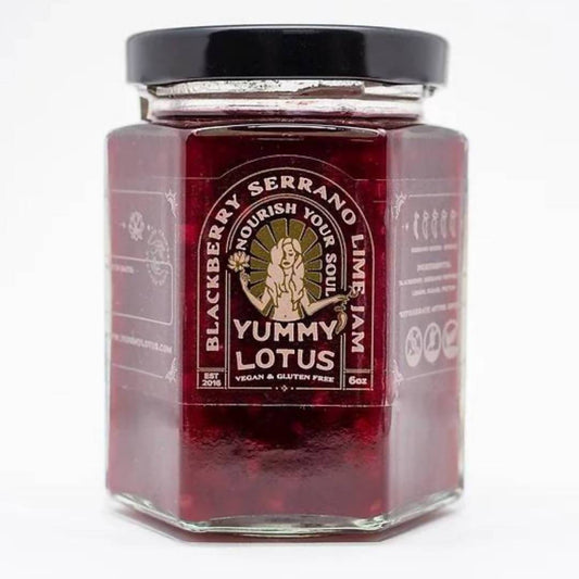 Farm2Me - Pantry - Yummy Lotus - Blackberry Serrano Lime Jam - 6 x 6oz - Blackberry Serrano Lime Jam - 6 x 6oz - p_bmdfq3fuz4