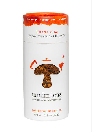 Chaga Chai Mushroom Tea - 10 x 2.8oz - Tamim Teas | Farm2Me Wholesale
