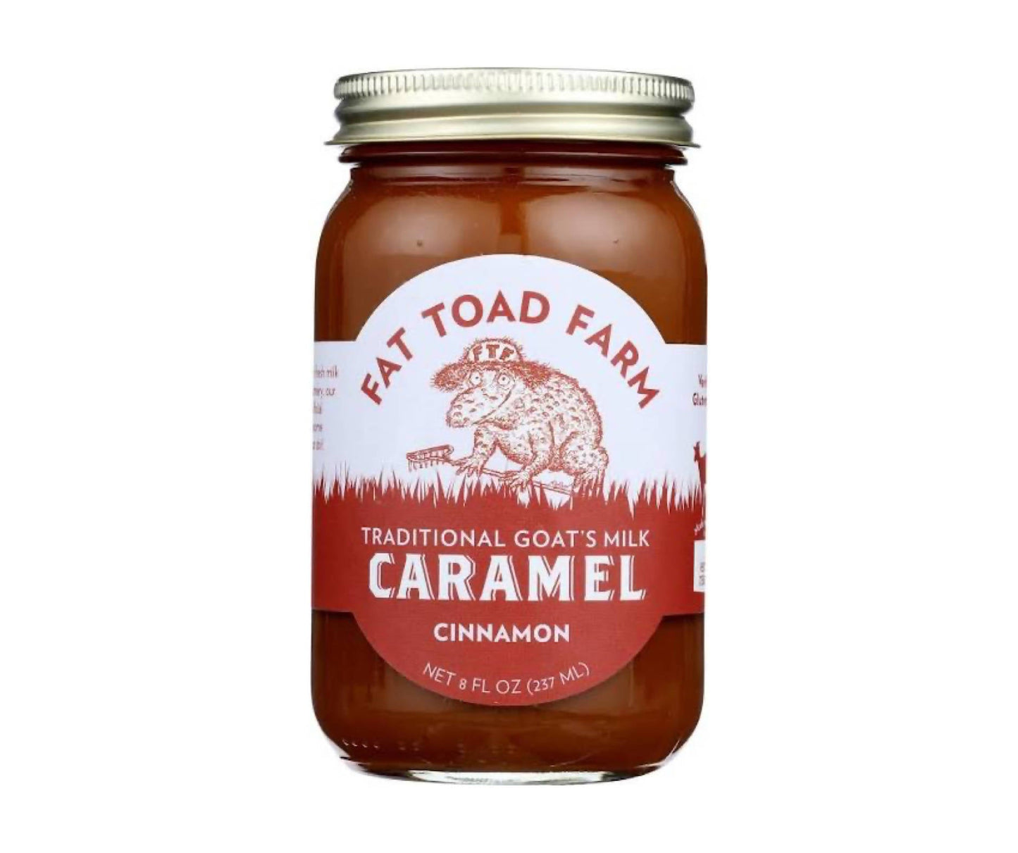 Caramels au lait de chèvre et à la cannelle Fat Toad Farm - 12 pots de 227 g